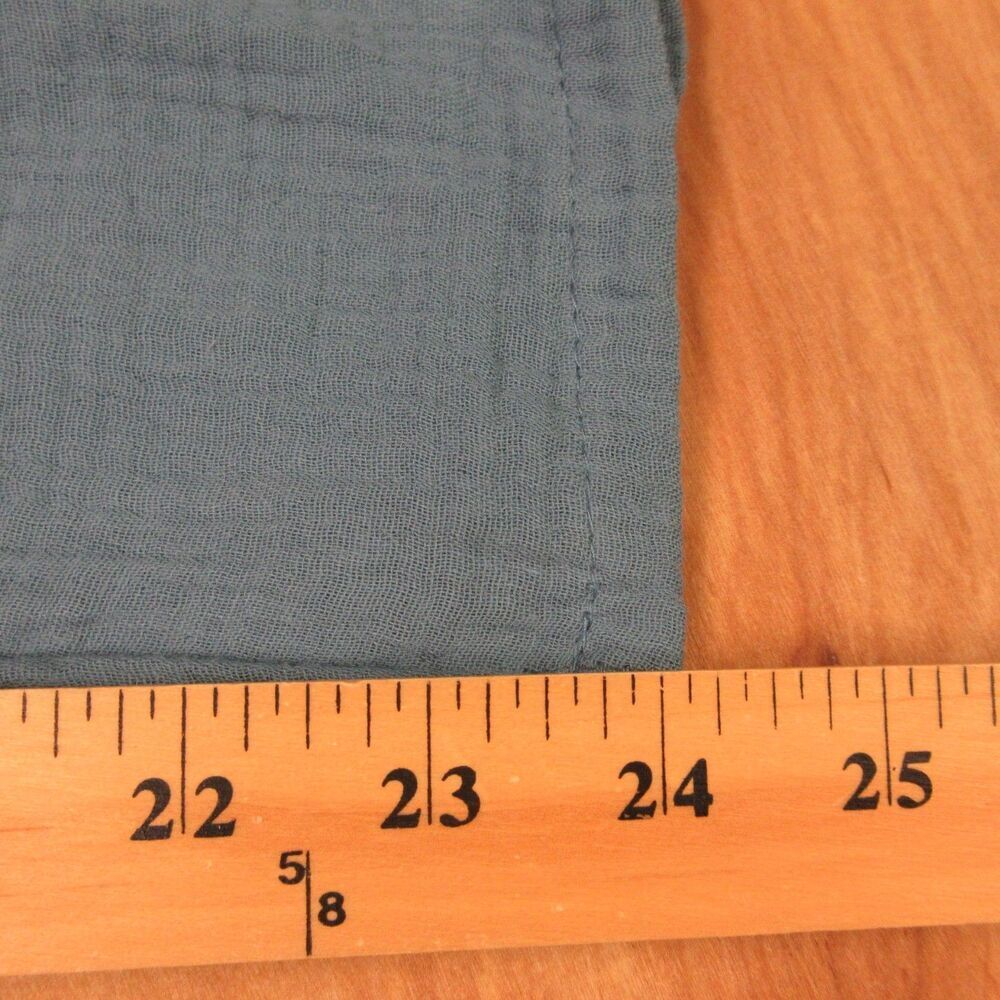 JESSICA SIMPSON Cropped Ankle Gauze Pants XL 16-18 Teal Blue‎ Gauzy Wide Leg NWT - Picture 11 of 12